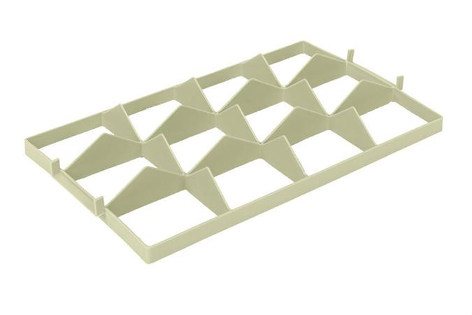 Euronorm Séparateur supérieur pour 12 verres avec diamètre max 116mm